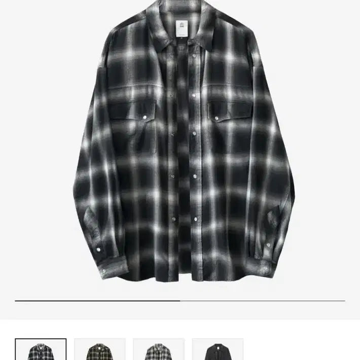 [BUNJANG] Polytelu Western Ink White Shirt / [3] 폴리테루 웨스턴 잉크화이트