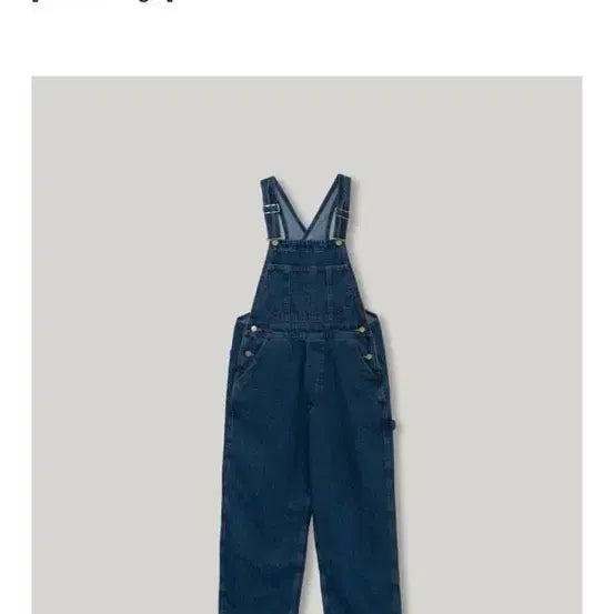 [BUNJANG] Archive J2U Vintage Carpenter Overalls Denim Jeans / 아카이브제이투유 빈티지 카펜터 오버롤 데님 진청s