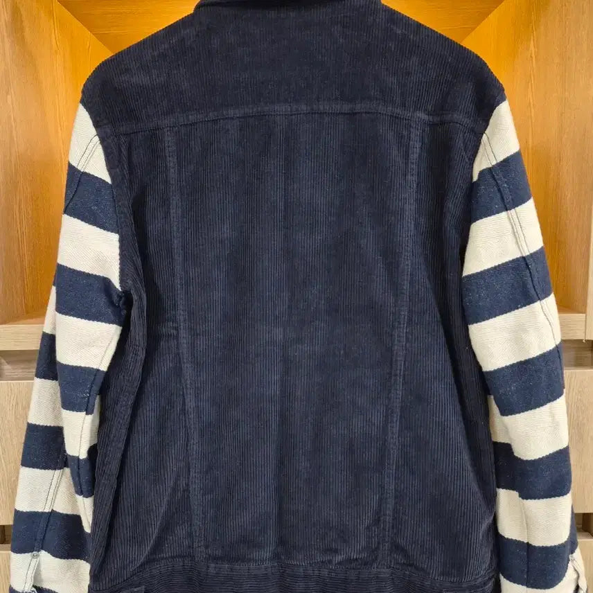 [BUNJANG] DIAFVINE Racing Stripe Corduroy 3rd 트러커 / DIAFVINE Racing Stripe Corduroy 3rd 트러커