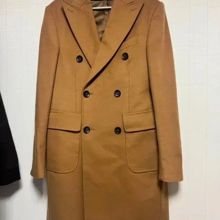 [BUNJANG] Delaciana Camel Coat Size 46 / 델라치아나 더블 카멜 코트 46사이즈 판매
