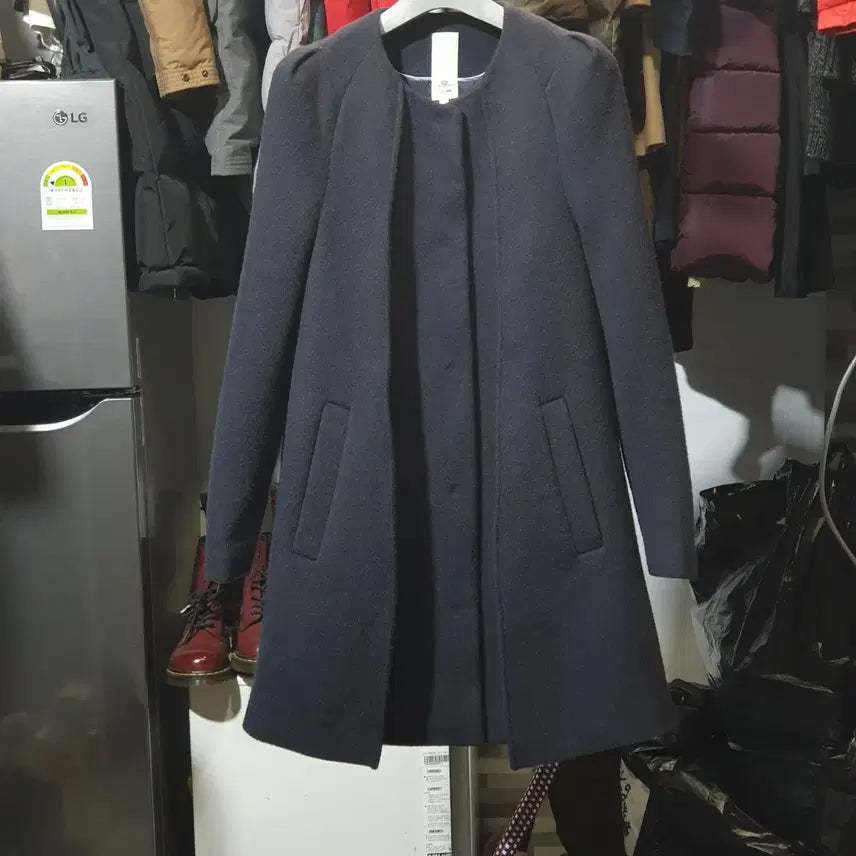 [BUNJANG] O'2nd Navy & Purple Coat / 오즈세컨   코트 :정리가
