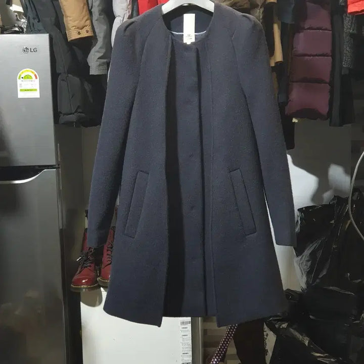[BUNJANG] O'2nd Navy & Purple Coat / 오즈세컨   코트 :정리가