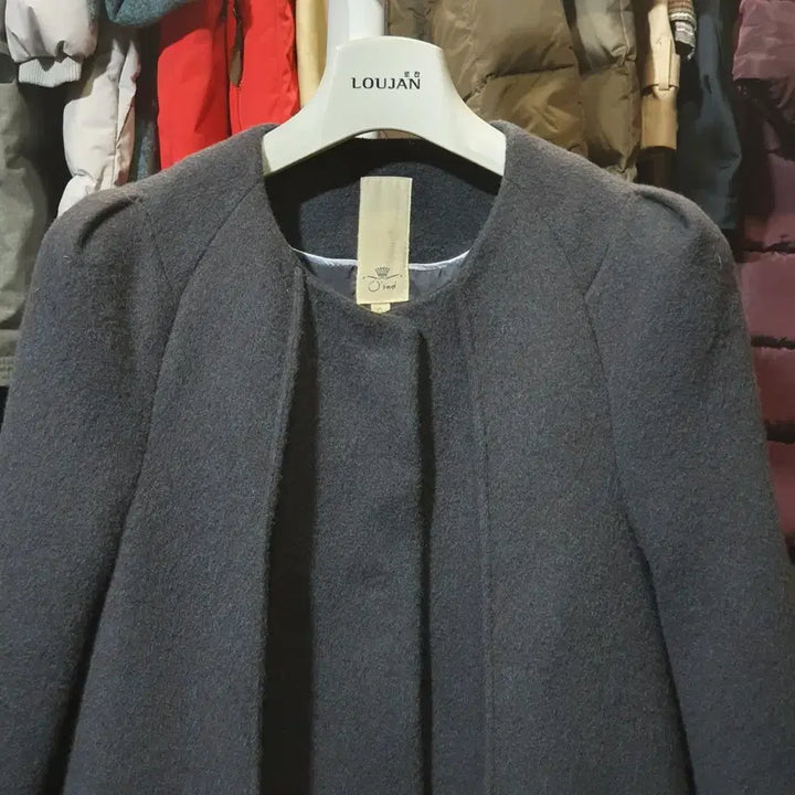 [BUNJANG] O'2nd Navy & Purple Coat / 오즈세컨   코트 :정리가