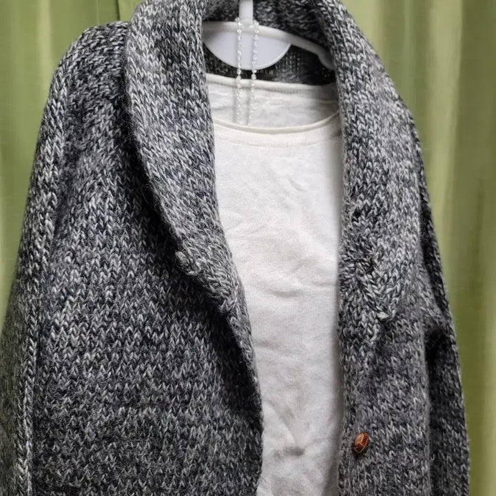 [BUNJANG] Loose Fit Knit Cardigan / 여성 니트 가디건/ 루즈핏 가을코디 세트 레이어드 스타일