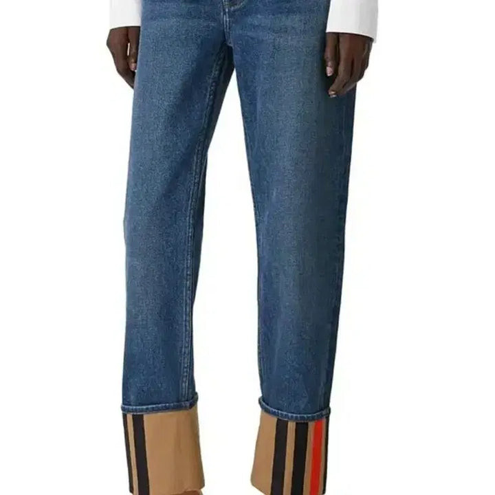 [BUNJANG] Burberry Roll Up Denim Pants / 버버리롤업데님팬츠   (정품)