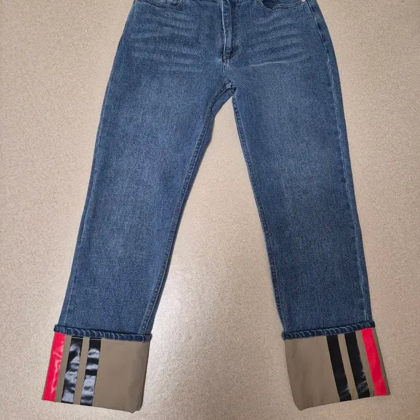 [BUNJANG] Burberry Roll Up Denim Pants / 버버리롤업데님팬츠   (정품)
