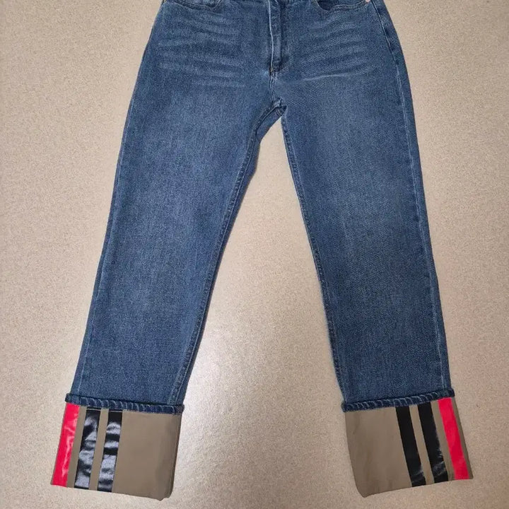 [BUNJANG] Burberry Roll Up Denim Pants / 버버리롤업데님팬츠   (정품)