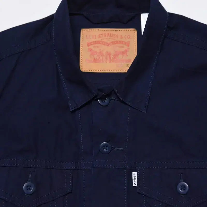 [BUNJANG] Levi's Navy Trucker Jacket S / 리바이스 네이비 트러커 자켓 S