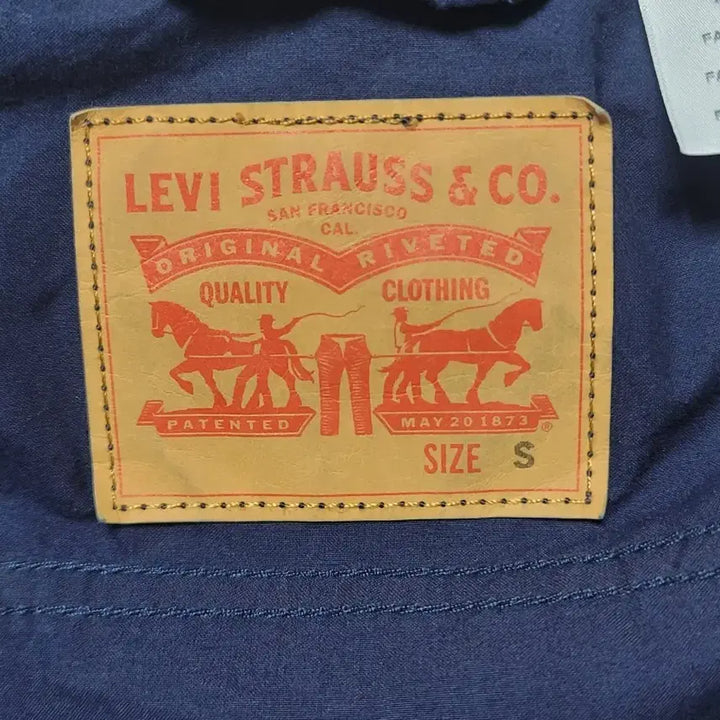 [BUNJANG] Levi's Navy Trucker Jacket S / 리바이스 네이비 트러커 자켓 S