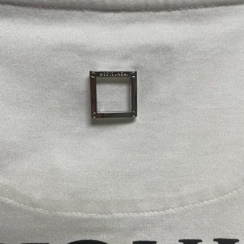 [BUNJANG] Wooyoungmi Flower Back Logo T-shirt White 50 / 우영미 플라워 백로고 반팔티 흰색 50