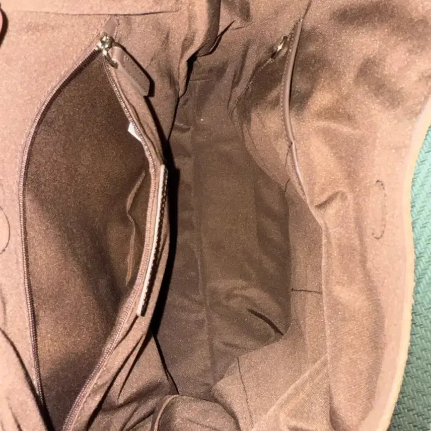 [BUNJANG] LoSeoul Pulpy Hobo Bag Suede Chestnut / 로서울 펄피 호보백 스웨이드 체스트넛