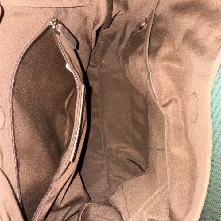 [BUNJANG] LoSeoul Pulpy Hobo Bag Suede Chestnut / 로서울 펄피 호보백 스웨이드 체스트넛