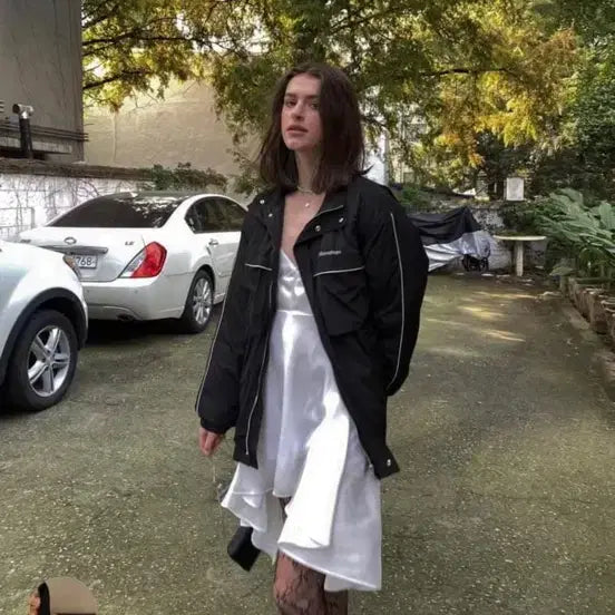 [BUNJANG] Three Times Piping Boxer Jacket / 쓰리타임즈 파이핑 복서 자켓