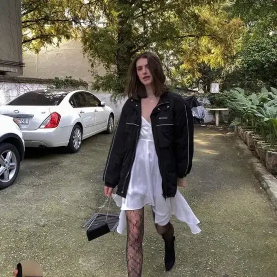 [BUNJANG] Three Times Piping Boxer Jacket / 쓰리타임즈 파이핑 복서 자켓