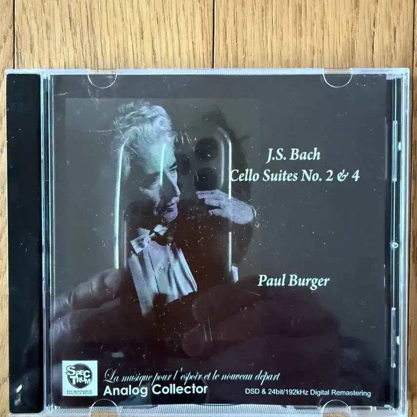 [BUNJANG] J. S. Bach Paul Burger CD: Cello Suite 2 & 4 / 수입) J. S. Bach 첼로 조곡 2&4 CD