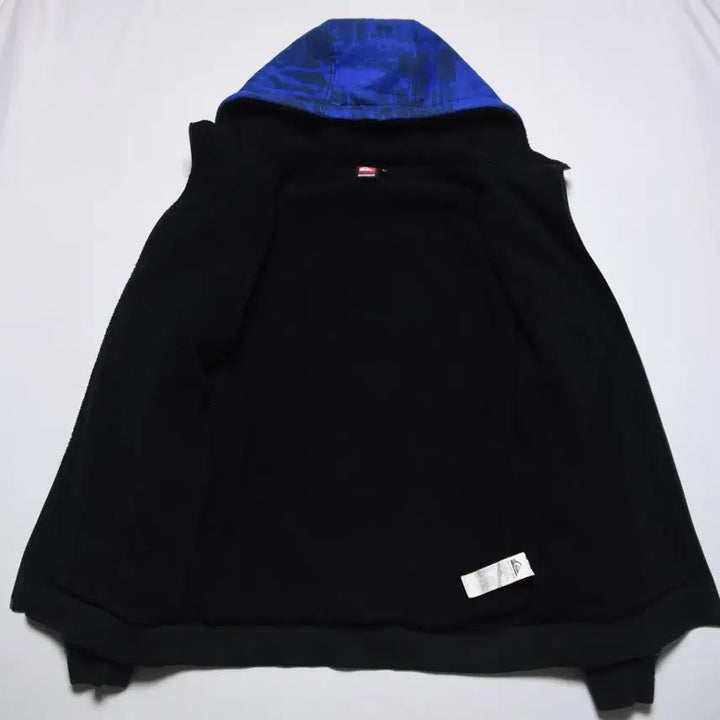 [BUNJANG] Quiksilver Blue Pattern Hoodie Zip-Up L / 퀵실버 블루 패턴 후드집업 L