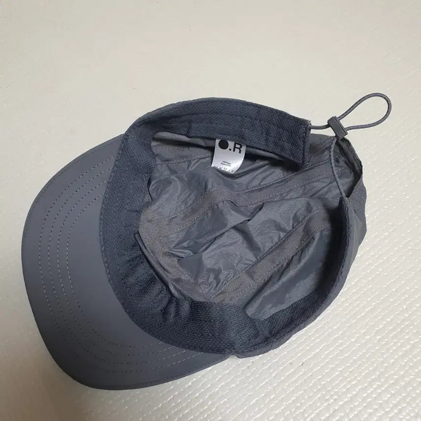 [BUNJANG] Optimistic Runners Nylon Cap Dark Gray / 옵티미스틱러너스 모자 다크그레이