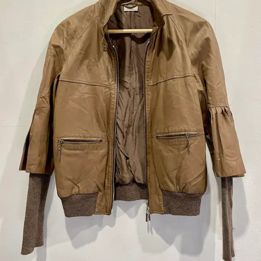 [BUNJANG] Brunello Cucinelli Leather Jacket / Brunello Cucinelli 가죽 자켓 44사이즈 매장판