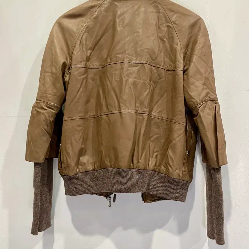 [BUNJANG] Brunello Cucinelli Leather Jacket / Brunello Cucinelli 가죽 자켓 44사이즈 매장판