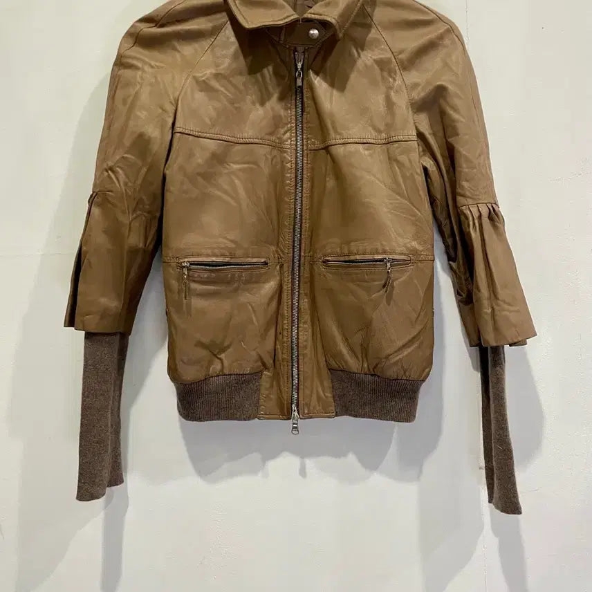 [BUNJANG] Brunello Cucinelli Leather Jacket / Brunello Cucinelli 가죽 자켓 44사이즈 매장판