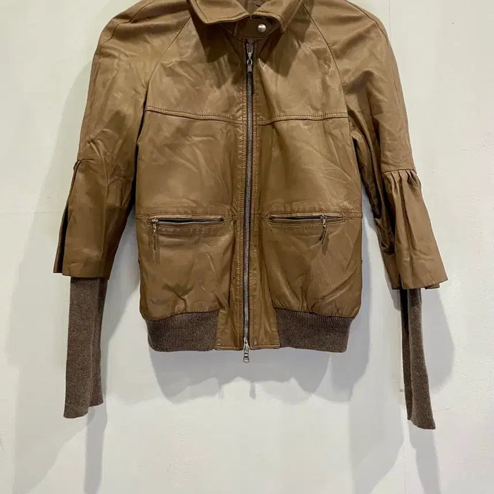 [BUNJANG] Brunello Cucinelli Leather Jacket / Brunello Cucinelli 가죽 자켓 44사이즈 매장판