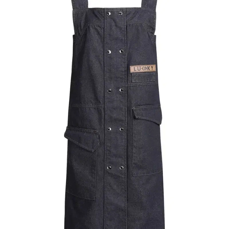 [BUNJANG] Lucky Chouette Denim Dress / 럭키슈에뜨 데님 원피스