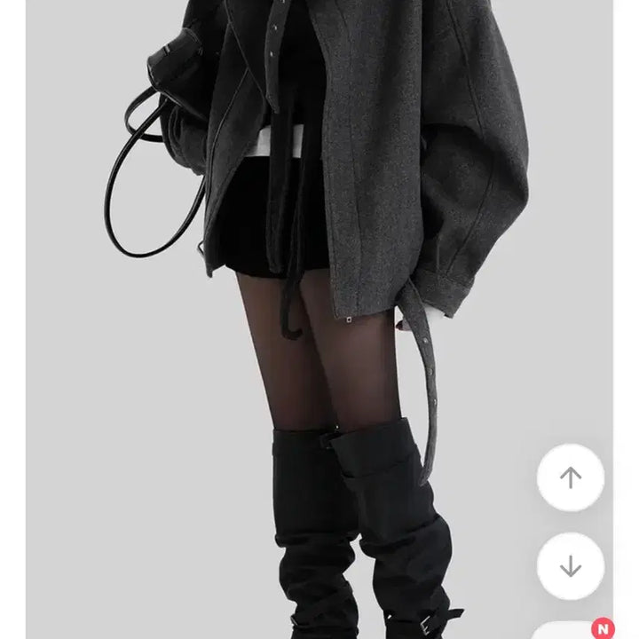 [BUNJANG] Autumn Overstrap Quilted Jumper / 어텀 오버스트랩누빔점퍼