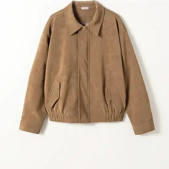 [BUNJANG] Le Vian Hailey Leather Jacket Nubuck Brown / 르베인 헤일리 레더 자켓 누벅브라운 새상품