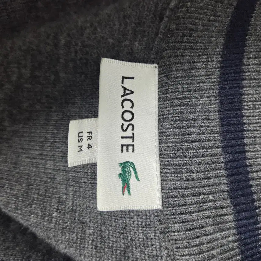 [BUNJANG] Lacoste Knit Zip-up / 라코스테 니트집업
