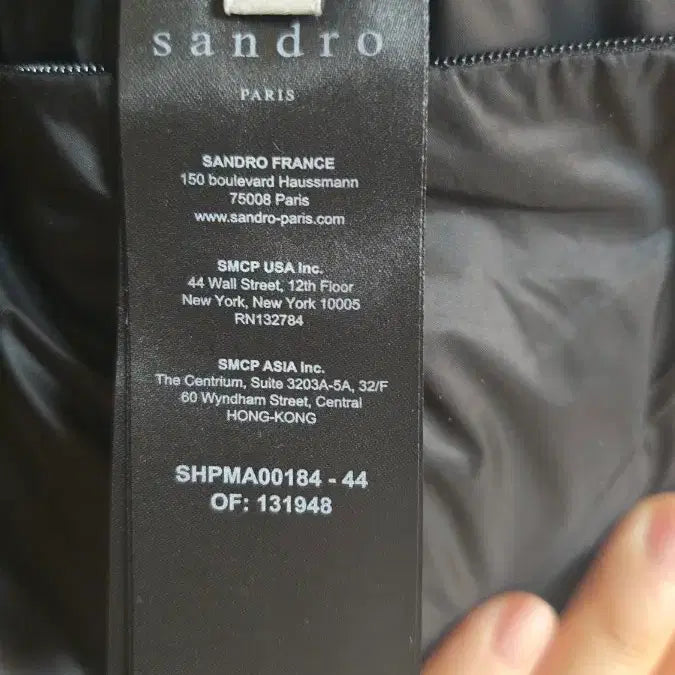[BUNJANG] Sandro Black Padded Jacket M / 산드로 Sandro 블랙 패딩 100 M