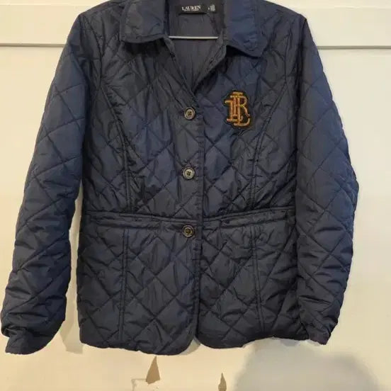 [BUNJANG] Lauren Ralph Lauren Quilted Jacket Navy / 로렌 랄프로렌 퀼팅 자켓 네이비
