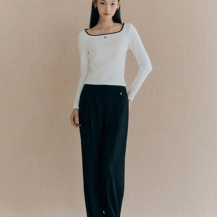 [BUNJANG] Roem All Day One Tuck Wide Banding Slacks 64 / 로엠 올데이 원턱 와이드 밴딩 슬랙스 64