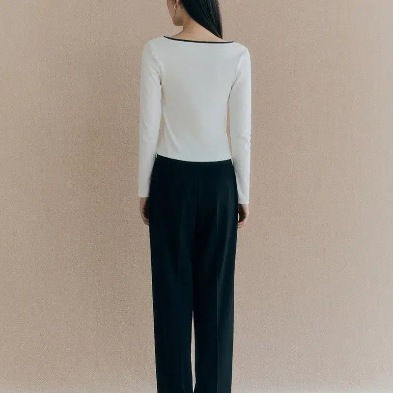 [BUNJANG] Roem All Day One Tuck Wide Banding Slacks 64 / 로엠 올데이 원턱 와이드 밴딩 슬랙스 64