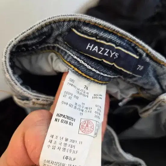 [BUNJANG] Hazzys Denim Jeans / 헤지스 데님 청바지