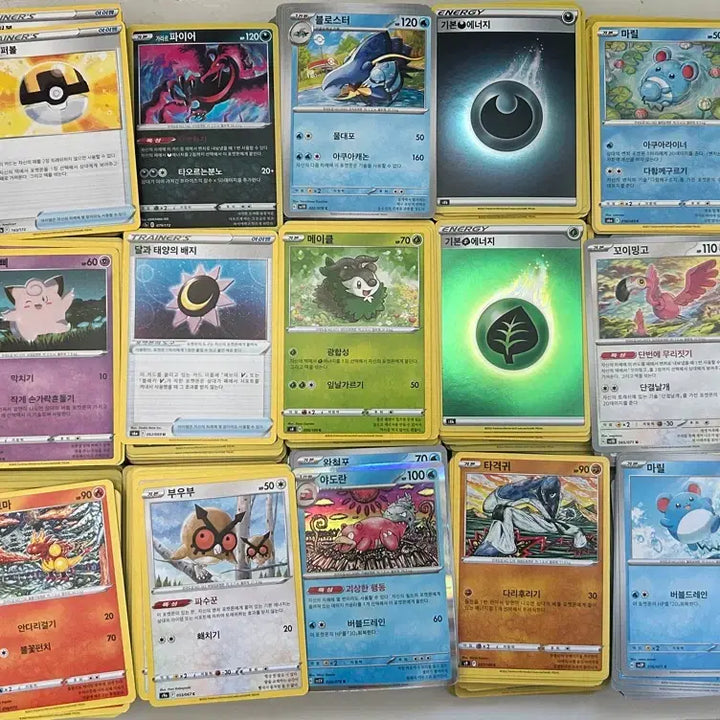 [BUNJANG] Pokemon Cards Bundle / 포켓몬 카드 뭉치