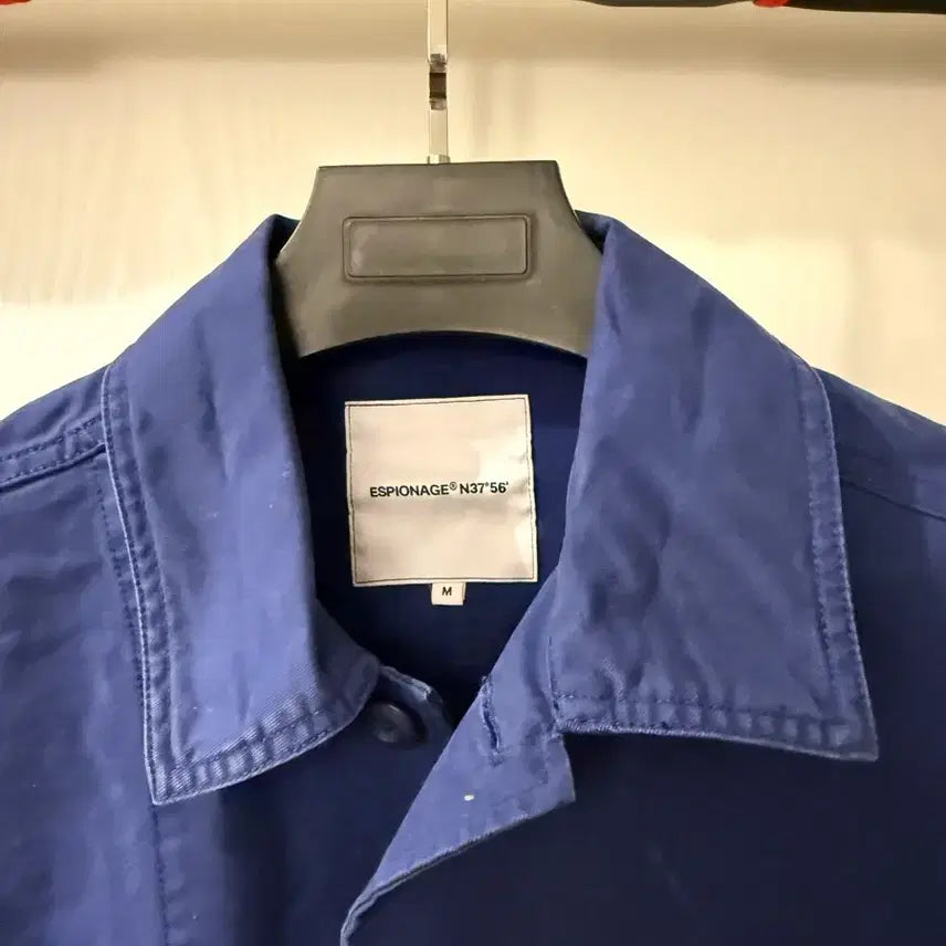 [BUNJANG] Espionage French Work Jacket (Navy, M) / 에스피오나지 프렌치 워크 자켓 M