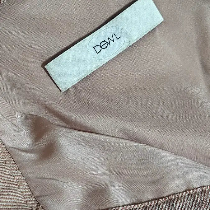 [BUNJANG] Dewl Wool Button Lined Dress / Dewl 모 100 단추 안감 원피스.