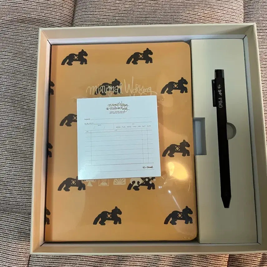 [BUNJANG] KB x Camel Coffee Diary Set - Sealed / KB x 카멜커피 다이어리세트 미개봉 새상품