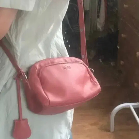 [BUNJANG] Kipling Crossbody Bag Pink / 키플링 크로스백 핑크