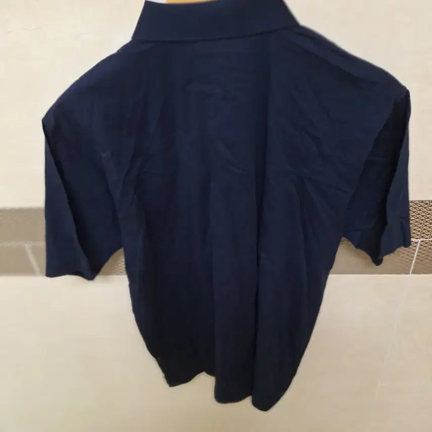 [BUNJANG] Guy Laroche Navy Shirt (Size 100) / # Guy Laroche 남성 네이비 셔츠 새상품(100)