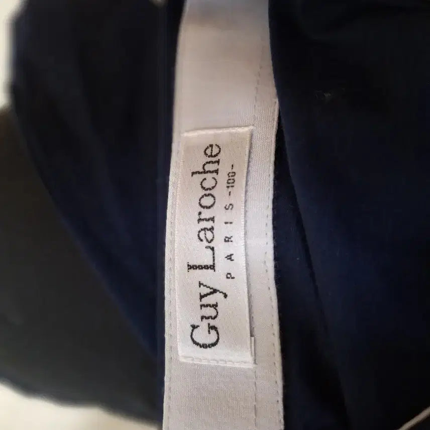 [BUNJANG] Guy Laroche Navy Shirt (Size 100) / # Guy Laroche 남성 네이비 셔츠 새상품(100)