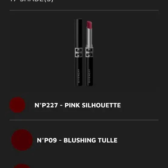[BUNJANG] Givenchy Velvet Matte Lipstick P227 / 지방시 벨벳 매트 립스틱 P227