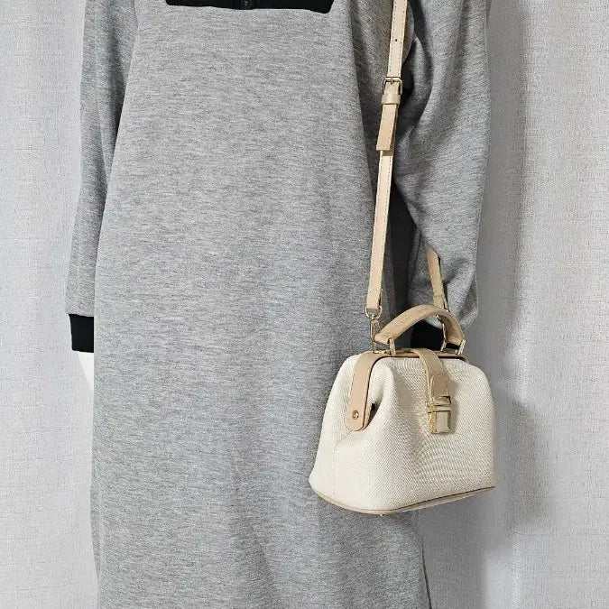 [BUNJANG] Grey Black Zipper Dress / 새옷---회색 검정 자크 원피스