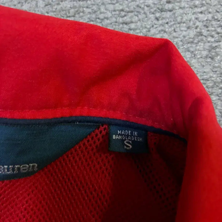 [BUNJANG] Polo Ralph Lauren Red Windbreaker Jacket - Size S / 폴로 랄프로렌 레드 바람막이 자켓 S