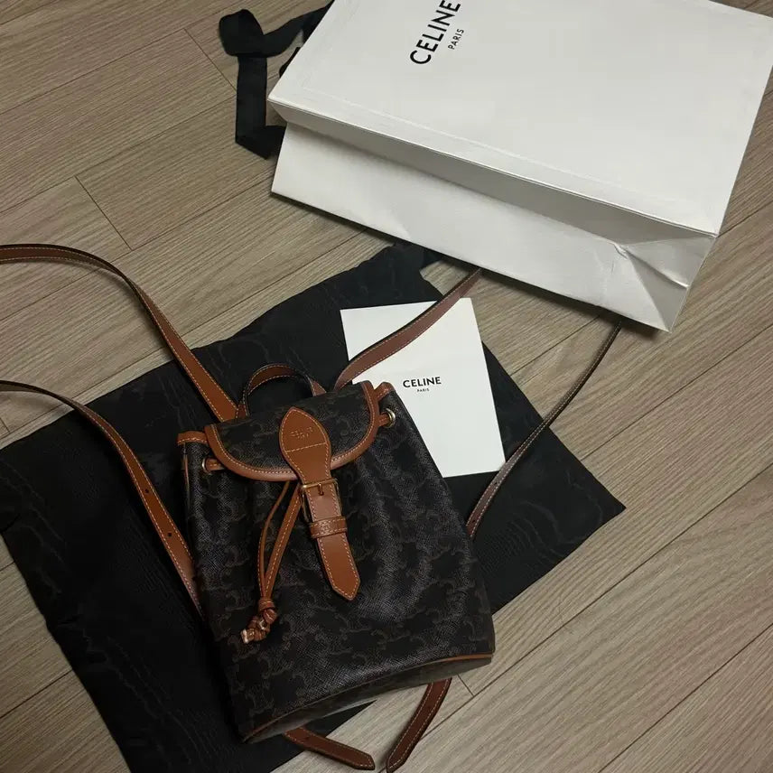 [BUNJANG] Celine Triomphe Mini Fullco Backpack / [S급/3회미만] 셀린느 트리오페 미니 풀코 백팩