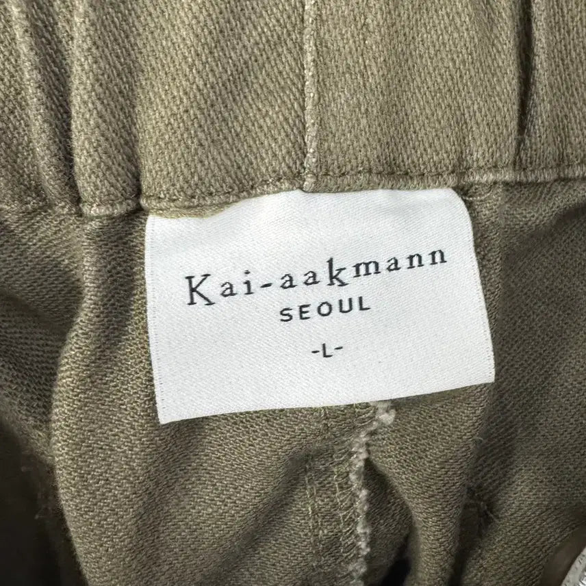 [BUNJANG] KAI AKMANN Men's Banding Straight Pants / (32)카이아크만 남자 밴딩 스트레이트팬츠