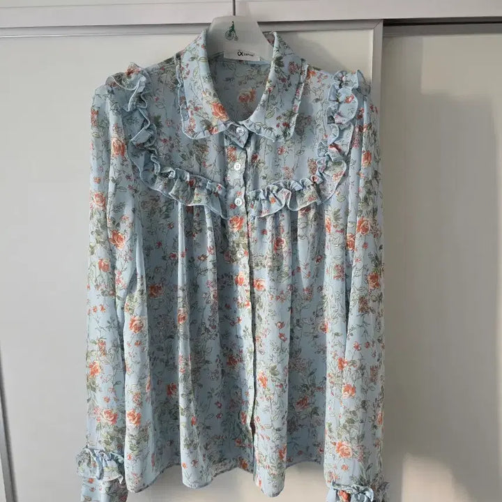 [BUNJANG] Atcorner Blouse 55~66 / 앳코너 블라우스