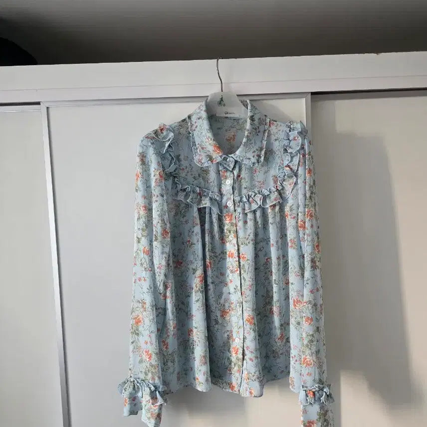 [BUNJANG] Atcorner Blouse 55~66 / 앳코너 블라우스