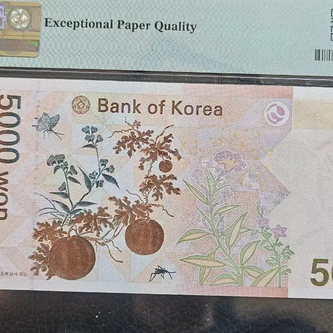 [BUNJANG] Korean 5,000 Won Radar Serial Number Note / 오천원 (5,000)원권 레이더 번호