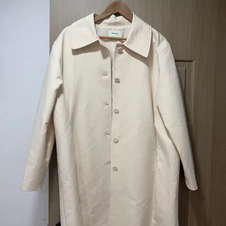 [BUNJANG] Weather Women's Spring Coat Jacket / 웨더 여자 봄 코트 / 야상 자켓